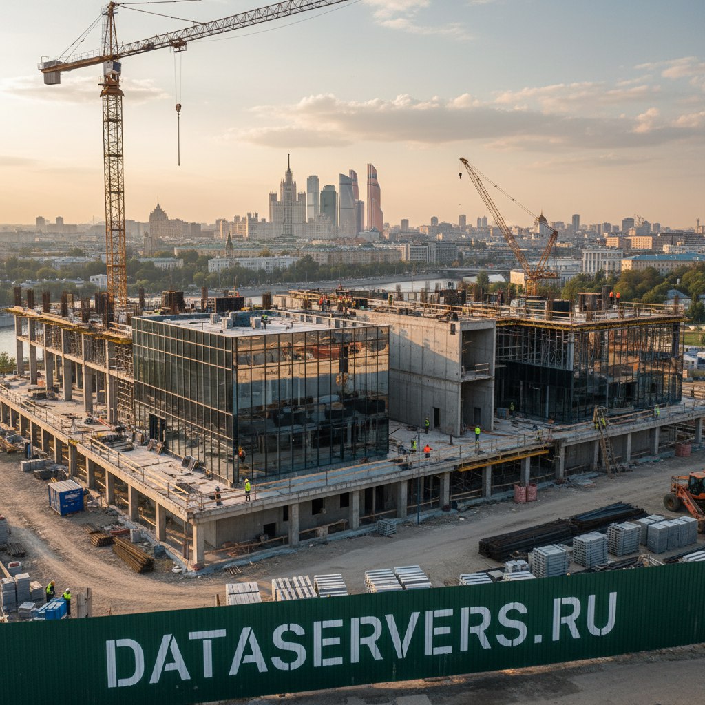 Строительство здания датацентра